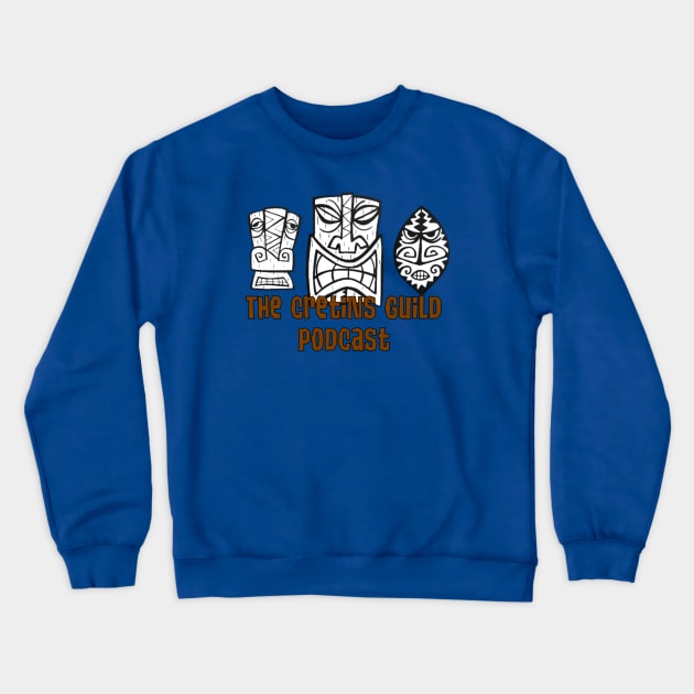 Cretins Tiki Crewneck Sweatshirt by CretinsGuild